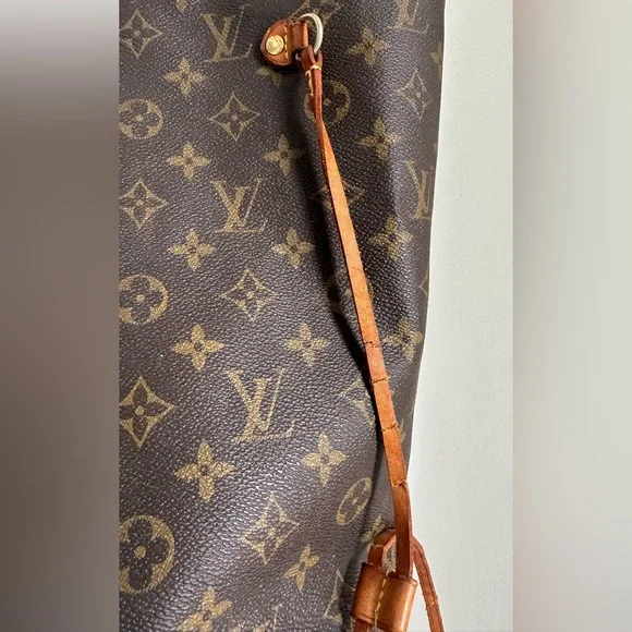Louis Vuitton Brown Monogram Tote - Picture 11 of 16
